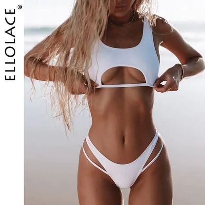 Hollow Out Bikini - Beachwear Fashion