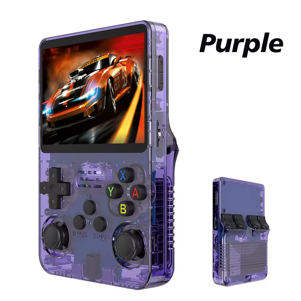 Retro Handheld Video Game Console - Linux System 3.5 Inch IPS Screen R35S Pro Portable Video Game Handset