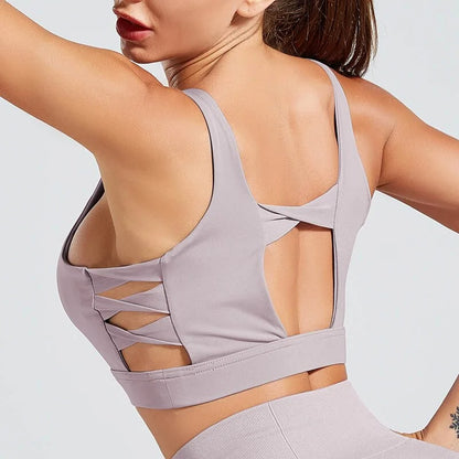 Breathable Fitness Shockproof Sports Bra