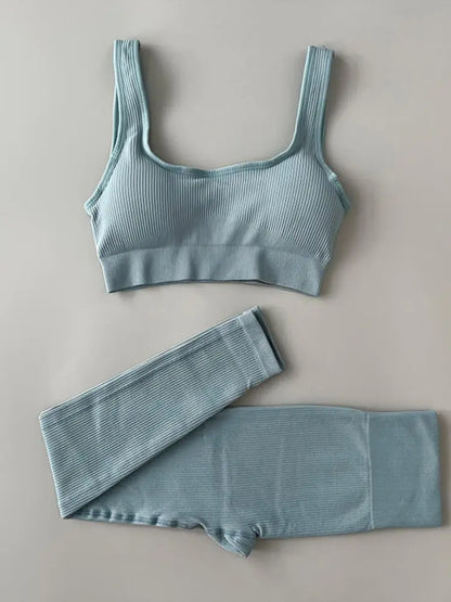 High Waisted - 2 Piece Yoga Kit