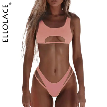 Hollow Out Bikini - Beachwear Fashion