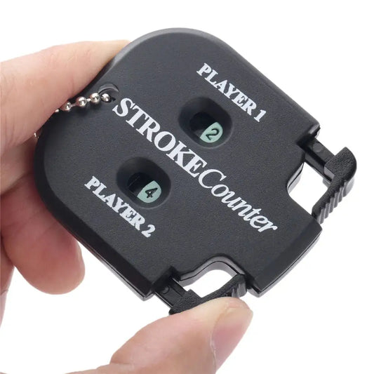 Golf Stroke Counter Keychain