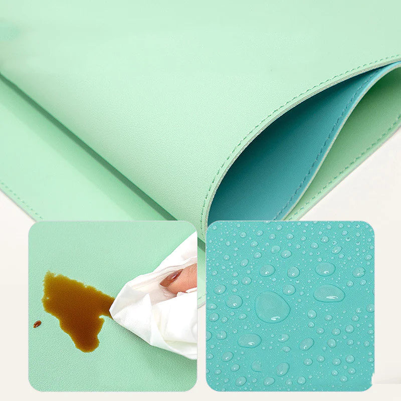 Waterproof Leather Desk Mat/Mouse Pad