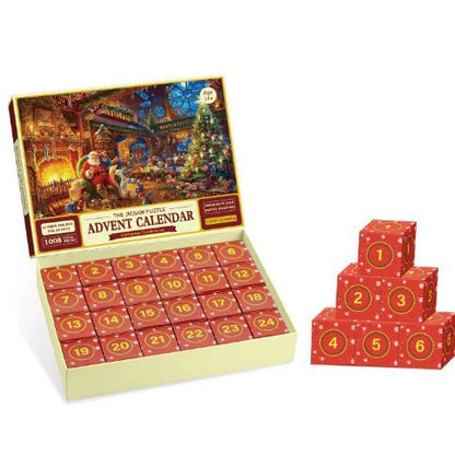 24-Box Christmas Advent Puzzle