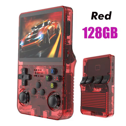 Retro Handheld Video Game Console - Linux System 3.5 Inch IPS Screen R35S Pro Portable Video Game Handset