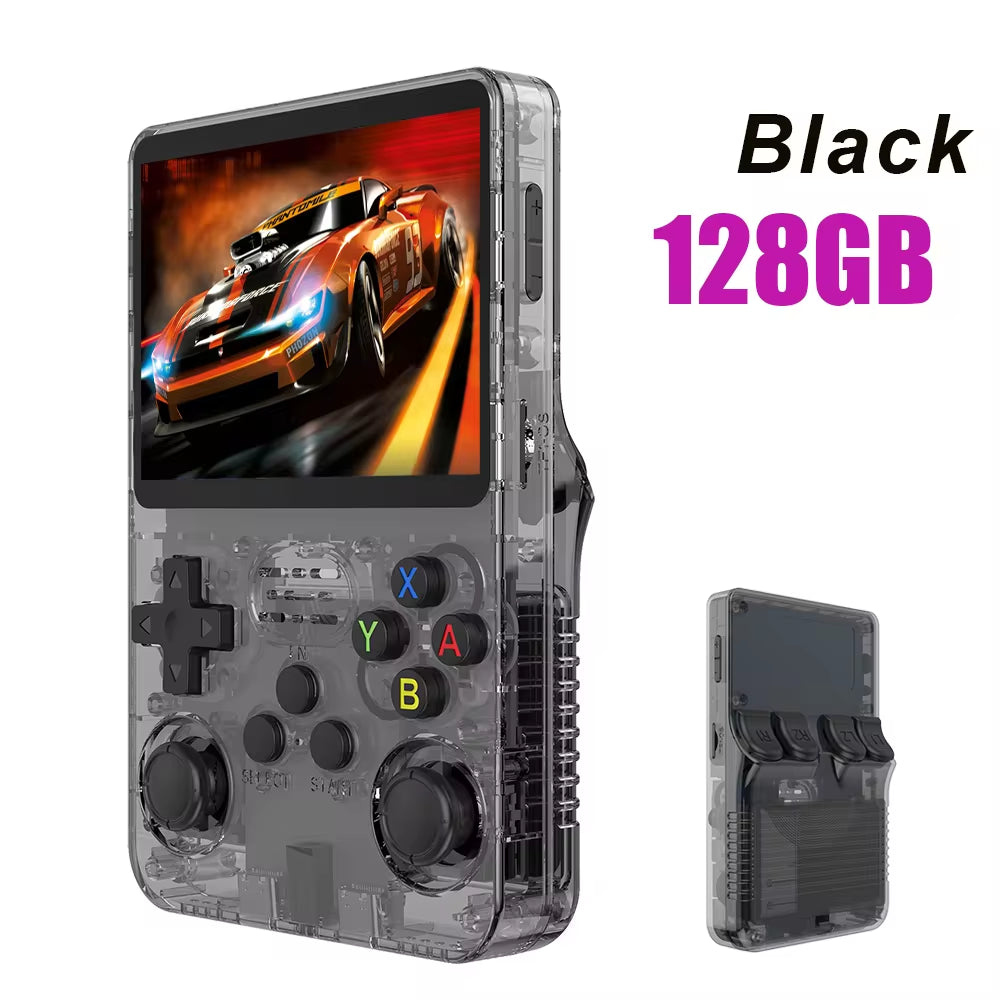 Retro Handheld Video Game Console - Linux System 3.5 Inch IPS Screen R35S Pro Portable Video Game Handset