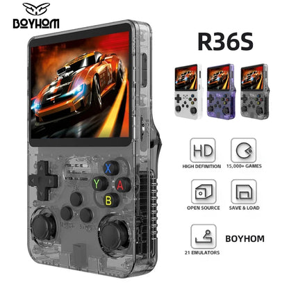 Retro Handheld Video Game Console - Linux System 3.5 Inch IPS Screen R35S Pro Portable Video Game Handset