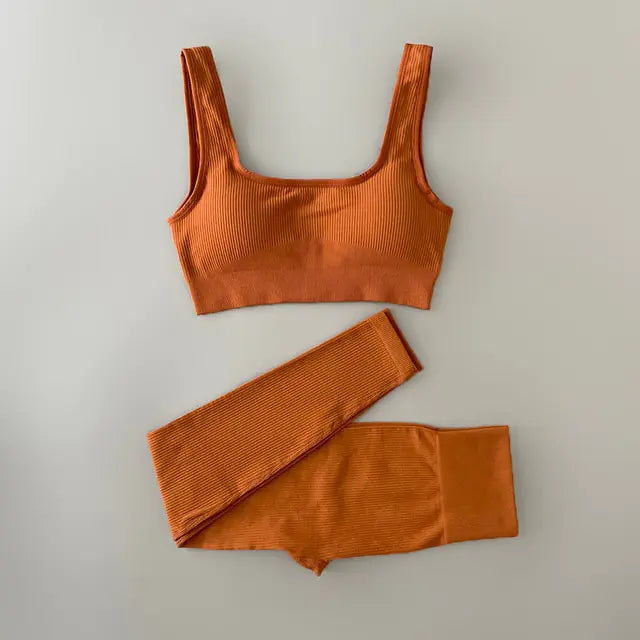 High Waisted - 2 Piece Yoga Kit