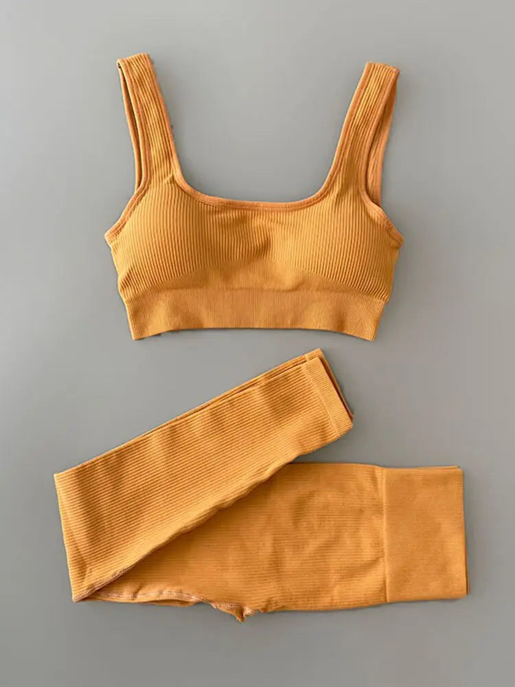 High Waisted - 2 Piece Yoga Kit