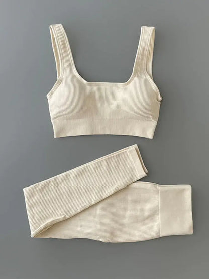 High Waisted - 2 Piece Yoga Kit