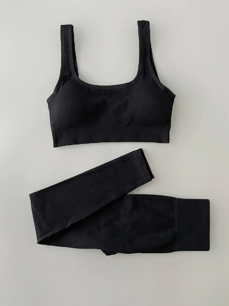 High Waisted - 2 Piece Yoga Kit