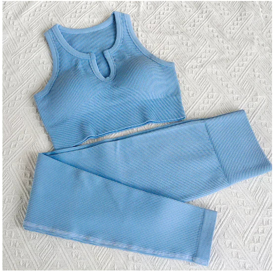 High Waisted - 2 Piece Yoga Kit